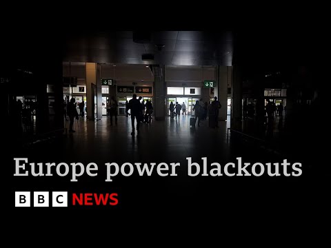 Spain declares state of emergency as power blackout chaos continues | BBC News