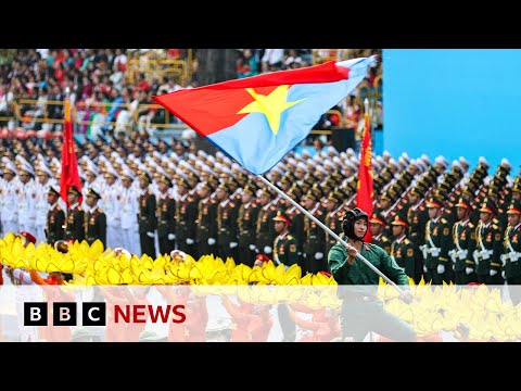 Vietnam marks 50 years since end of war with celebrations in Ho Chi Minh City | BBC News