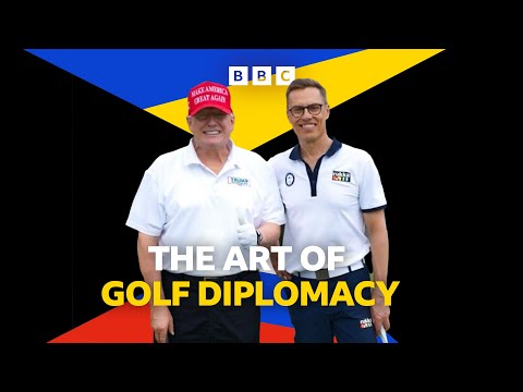 Is golf diplomacy the way to win over Trump? | BBC News