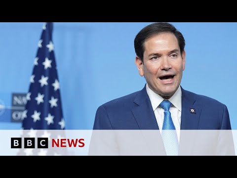 US Secretary of State Marco Rubio attends Nato Summit | BBC News