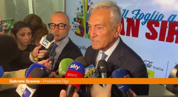 San Siro, Gravina “Siamo un po’ tutti in ansia, ma fiduciosi”