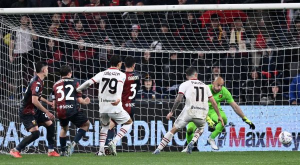 Il Milan vince in rimonta a Marassi, 2-1 sul Genoa