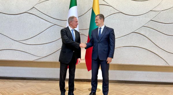 Italia-Lituania, Urso “Intesa su riforme della politica industriale Ue”