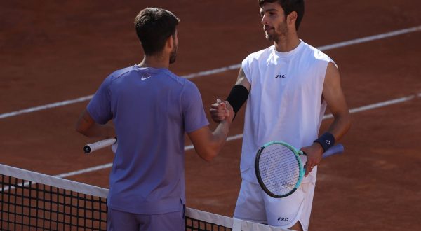 Musetti ko in semifinale a Roma contro Alcaraz
