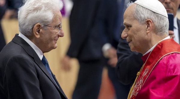 Mattarella alla messa d’inizio pontificato di Papa Leone