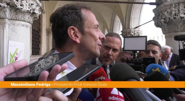 Friuli, Fedriga “Crisi in Regione? Il terzo mandato non c’entra”