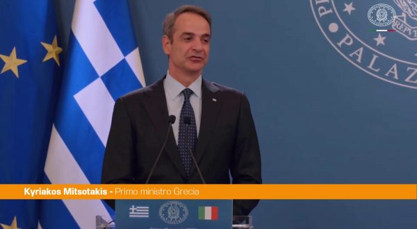 Mitsotakis “Rapporto Italia-Grecia affronta nuove sfide e opportunità”