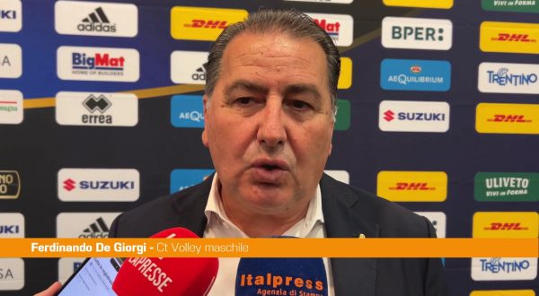 De Giorgi “L’ItalVolley vuole riconfermarsi al Mondiale”