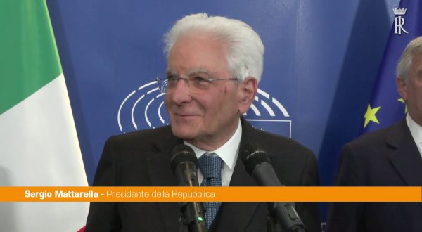 Mattarella agli eurodeputati “La Repubblica Italiana vi è vicina”