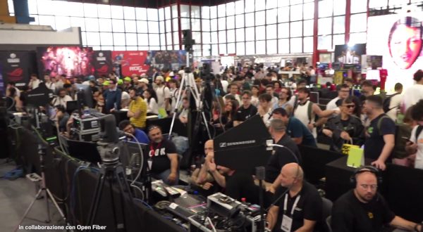 Gaming on line a tutta velocità al Comicon di Napoli