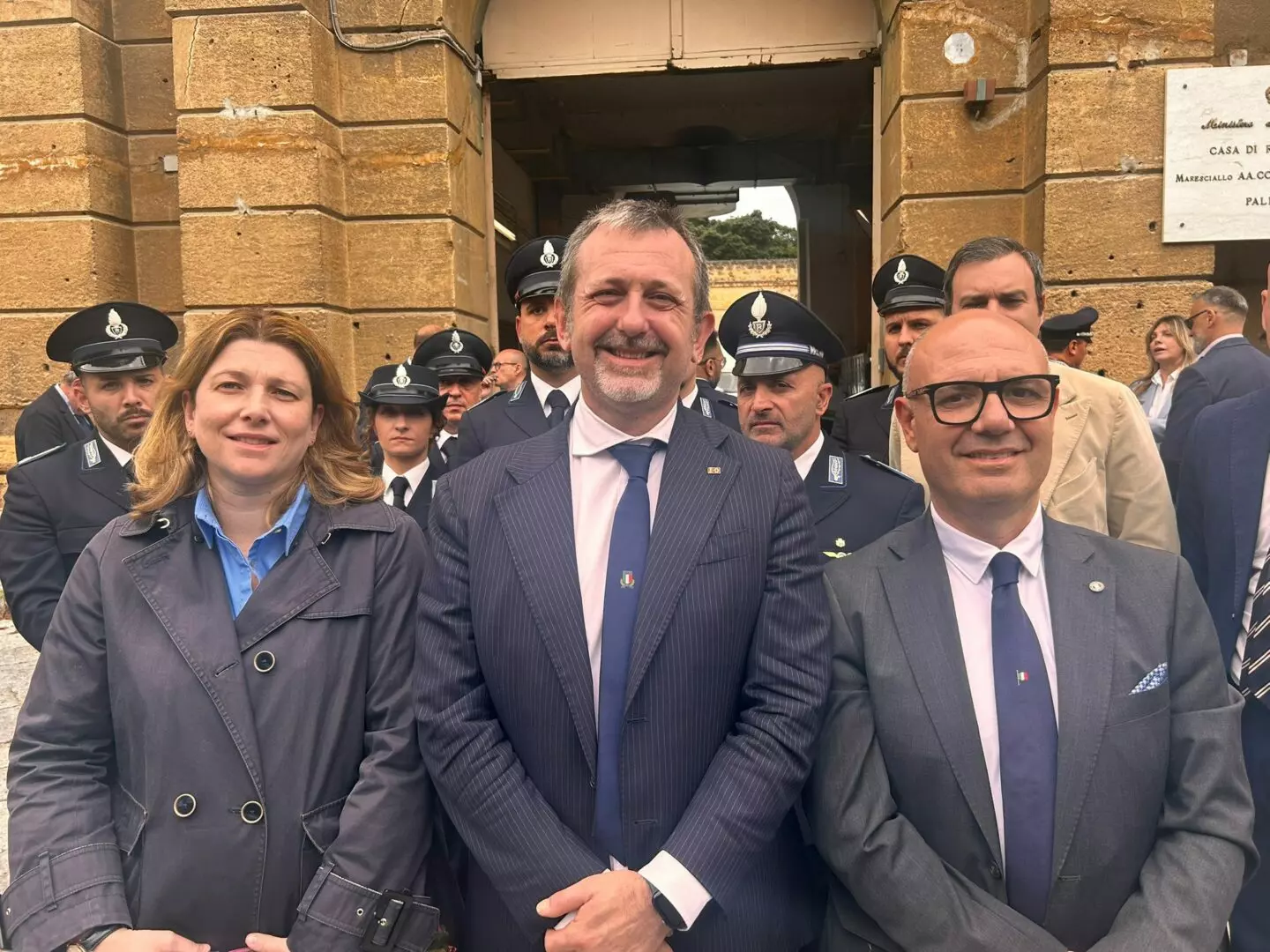 Delmastro in visita all’Ucciardone di Palermo “Dal Governo grande impegno sulle carceri”