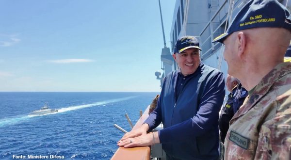 Il ministro della Difesa Crosetto in Sardegna per Joint Stars 2025