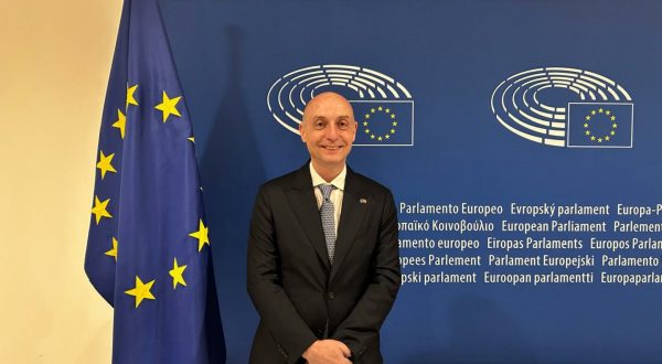 Il console della Lituania Palmigiano in visita al Parlamento Europeo