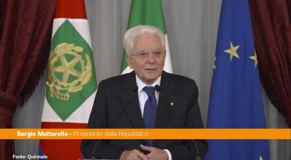 Mattarella “Non rassegniamoci alla supremazia delle cattive notizie”