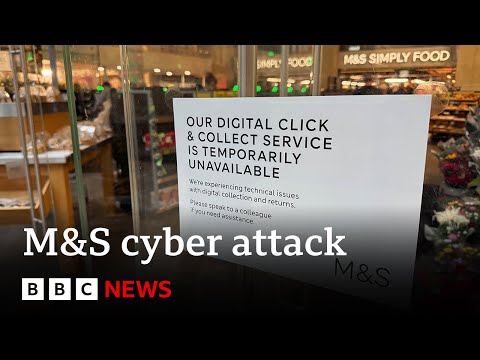Marks & Spencer says customer data stolen in cyber attack | BBC News