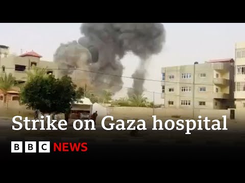 At least 50 killed after Israeli strikes on Gaza | BBC News