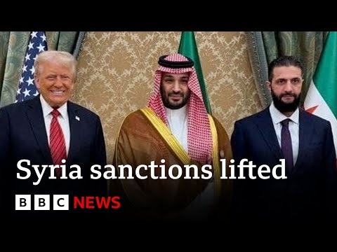 Donald Trump removes sanctions on Syria | BBC News
