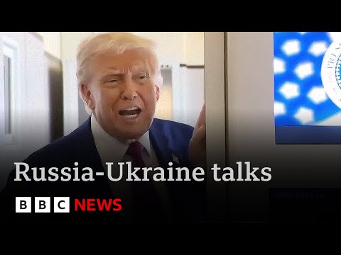 Trump says “nothing will happen” in Ukraine peace talks until he meet Vladimir Putin | BBC News