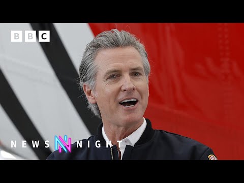 Gavin Newsom on why Democrats got ‘crushed’ by President Trump | BBC News