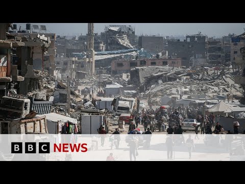 Nearly 100 people killed by Israel in ‘ground, air and sea assault’ on northern Gaza | BBC News