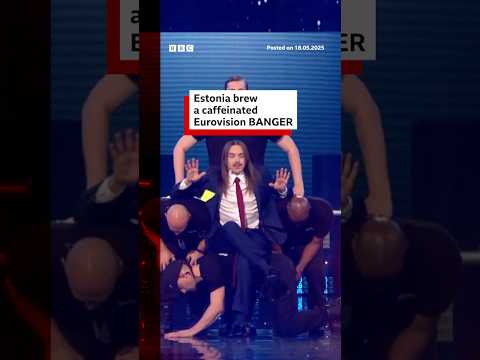 Estonia brew a caffeinated Eurovision banger. #Estonia #Eurovision #BBCNews