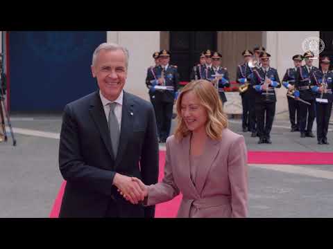 il Presidente Meloni incontra il Primo Ministro canadese Carney