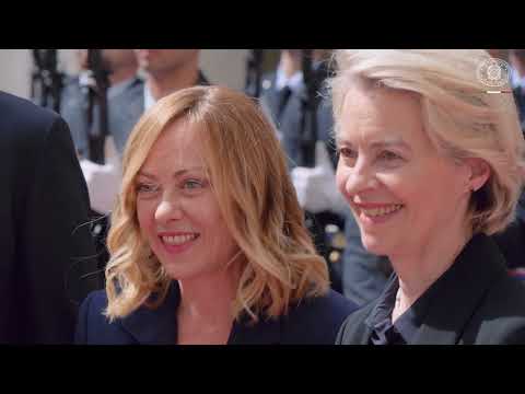 Incontro trilaterale Meloni – Vance – von der Leyen a Palazzo Chigi