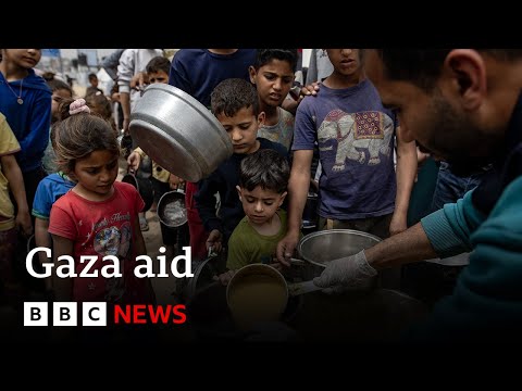 Israel to allow ‘basic amount’ of aid into Gaza | BBC News