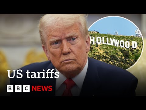 Trump says non-US movies to be hit with 100% tariffs | BBC News
