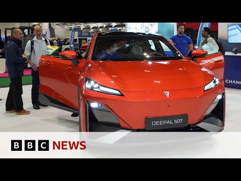 Electric cars make up 20% of UK car sales in 2024 | BBC News