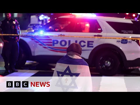 Two Israeli embassy staff shot dead near Jewish museum in Washington DC | BBC News