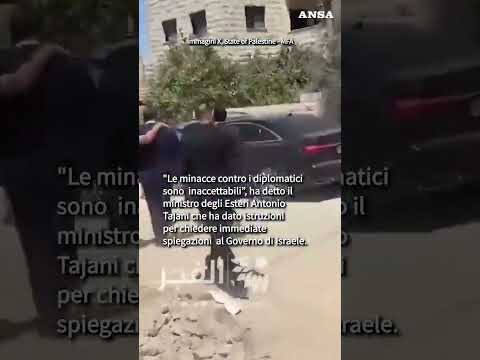 L’Idf spara in aria durante una visita di diplomatici a Jenin #ansa