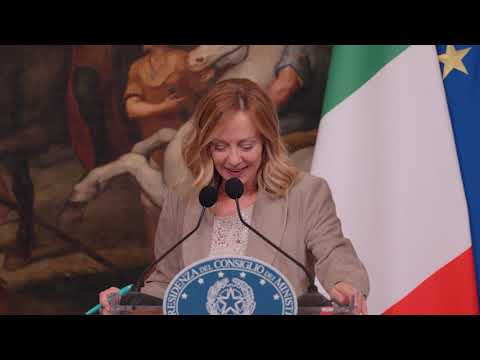 Dichiarazioni alla stampa Meloni – Frederiksen (audio originale)