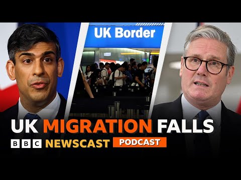 Why has migration to the UK dramatically fallen in the last year? | BBC Newscast