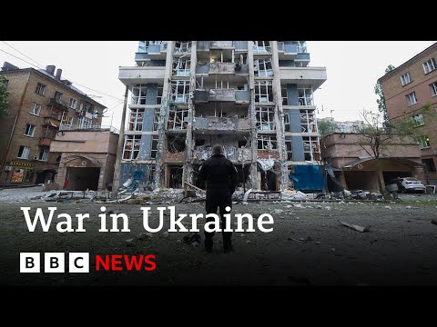 Whole of Ukraine under air alert as Russian attacks intensify | BBC News
