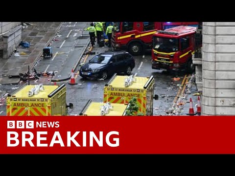 Horror at Liverpool victory parade as car smashes through packed crowds | BBC News