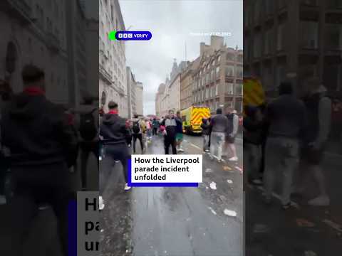 What eyewitness videos tell us about the Liverpool parade incident. #Liverpool #BBCNews