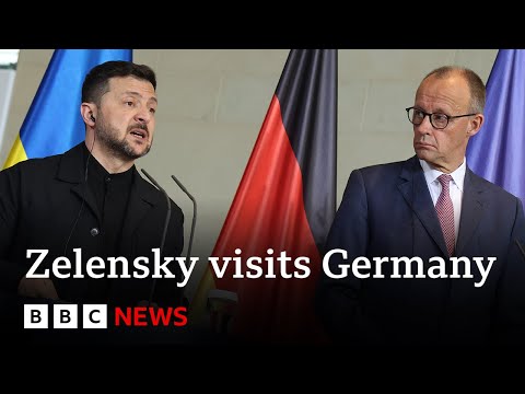 German chancellor promises to help Ukraine produce long-range missiles | BBC News