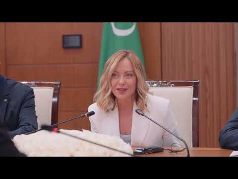 Incontro del Presidente Meloni con il Presidente della Repubblica del Turkmenistan