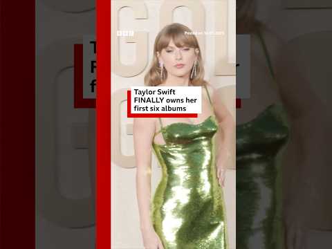 Taylor Swift buys back rights to her first six albums. #TaylorSwift #ScooterBraun #BBCNews