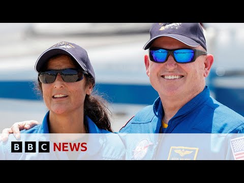 Astronauts in space for nine months didn’t know if they would ‘be able to make it back’ | BBC News