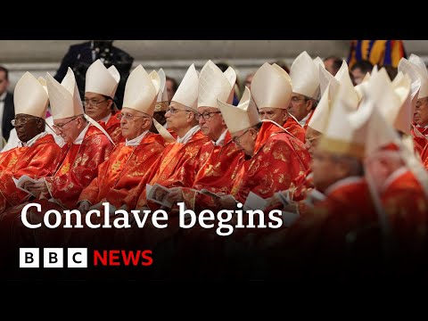 Conclave to elect new pope to begin in Vatican | BBC News