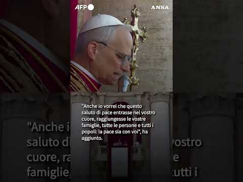 La prima preghiera di papa Leone XIV e’ per la pace#ansa