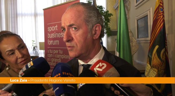 Zaia “Collina di Libri e Sport Business Forum grandi eventi in Veneto”
