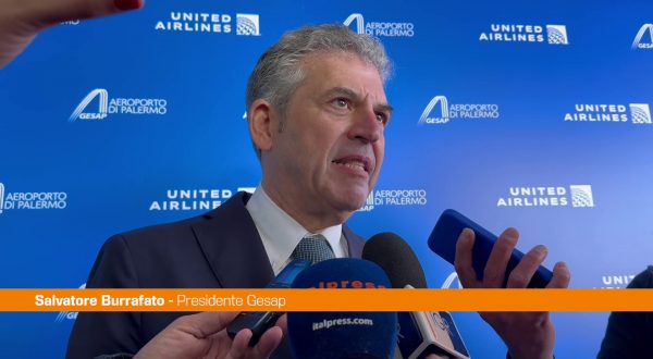 Volo NY-Palermo, Burrafato “Rafforzata centralità Falcone-Borsellino”