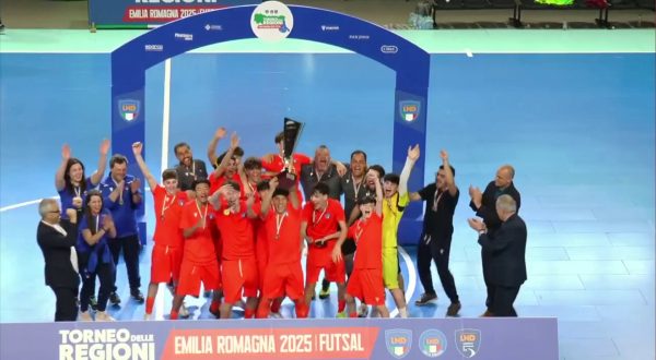 Grande successo di pubblico per il Torneo delle Regioni di calcio a 5