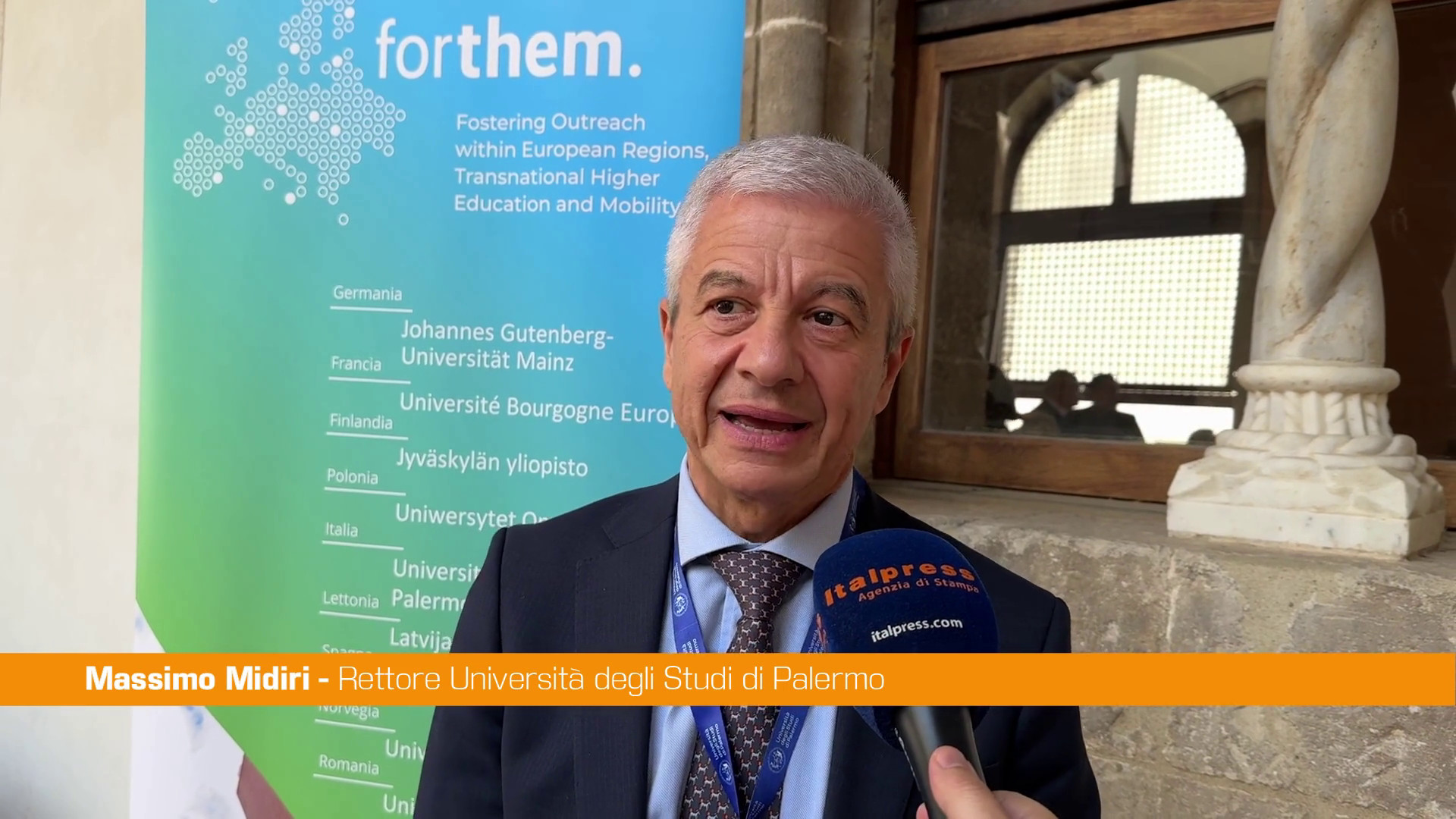 UniPa, Midiri “Con alleanza Forthem aumenta capacità networking”