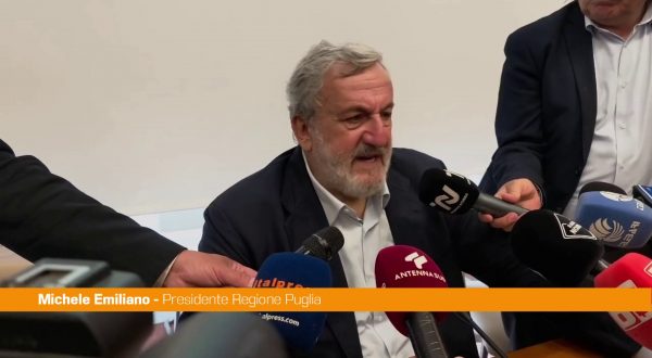 Puglia, Emiliano “Gli attacchi alle banche dati sono criminalità pura”