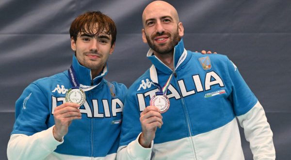 Europei scherma, argento e bronzo dalla spada maschile