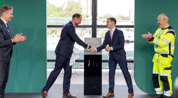 Edilizia sostenibile, Heidelberg Materials inaugura impianto in Norvegia